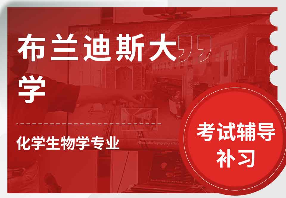 布兰迪斯大学化学生物学考试辅导补习补课