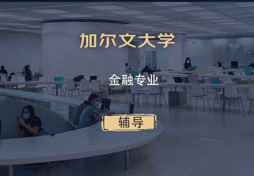 加尔文大学金融辅导