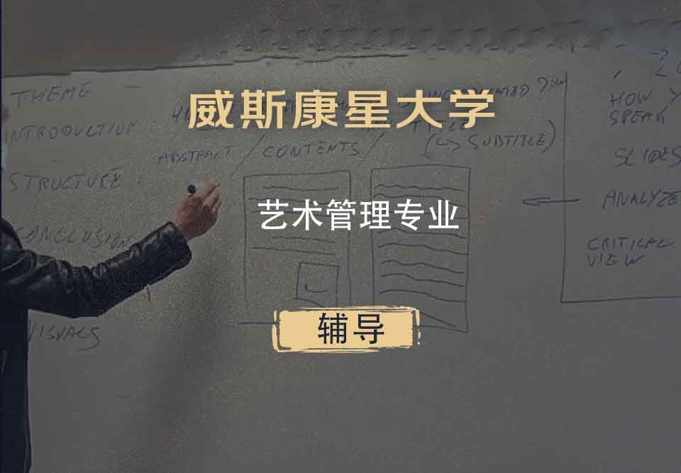 威斯康星大学WISC艺术管理辅导