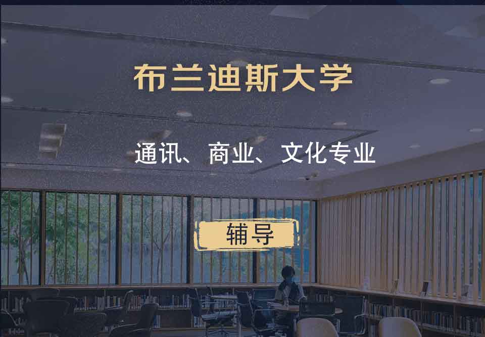 布兰迪斯大学Brandeis通讯、商业、文化辅导