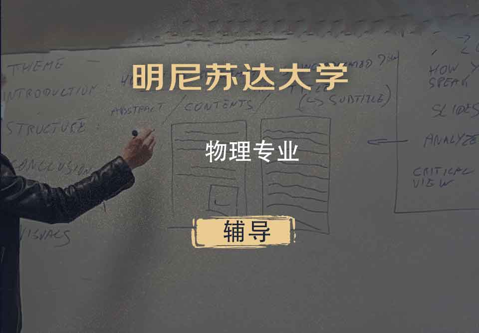 明尼苏达大学UMN物理辅导
