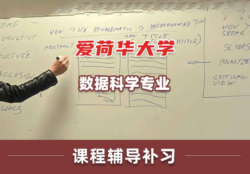 爱荷华大学U-Iowa数据科学课程辅导补习补课